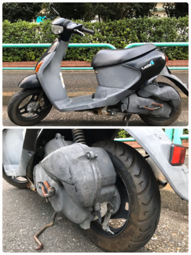 良品】 原付 スズキ レッツ4 黒色 4st S05 中古車 スズキ レッツ4 黒
