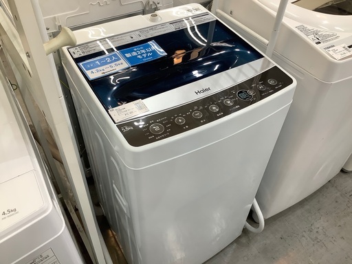 【高年式】全自動洗濯機 Haier 5.5kg JW-C55A 2018年製