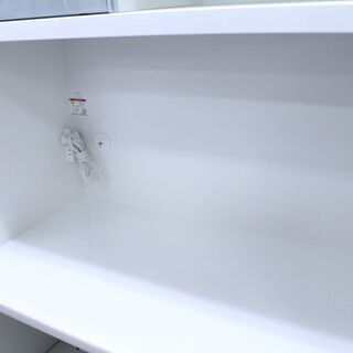 【おすすめ品】2019年製 松田家具 2面レンジボード 幅88.5cm☓奥行48.5cm☓高さ198cm 超美品 参考定価¥79,800