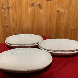 【ネット決済】売約済み　　美濃焼　楕円皿５枚　値下げしました
