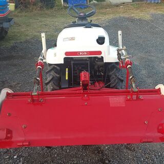 鹿児島発 ヤンマー12馬力ガソリンエンジントラクター（乗用耕うん機