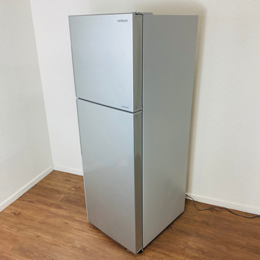 華麗 HITACHI 2016年 冷凍冷蔵庫 2ドア 225L R-23FA 日立 冷蔵庫
