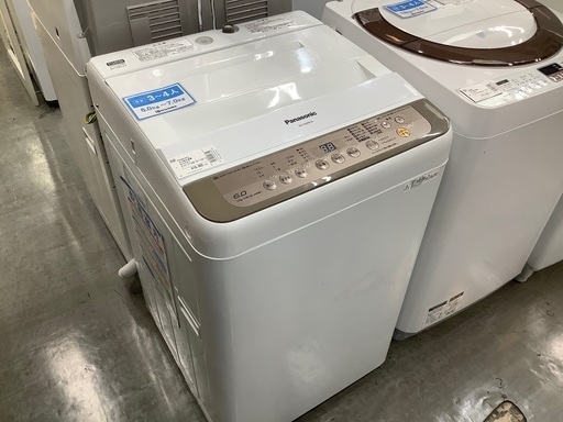 全自動洗濯機 Panasonic 6.0kg NA-F60PB10 2017年製
