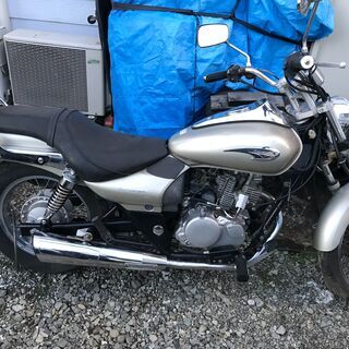 Kawasaki カワサキ 良い エリミネーター125 バックレスト付き 値下げ