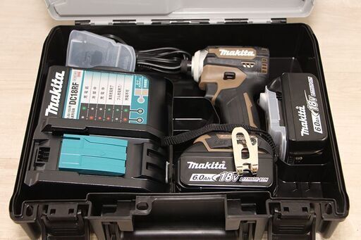 美品 makita TD171DGXAB 充電式 インパクトドライバ マキタ オーセンティックブラウン 電動工具