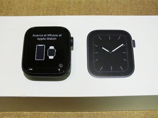 【苫小牧バナナ】アップル/Apple Watch Series 5 GPSモデル 44mm MWVF2J/A ブラックスポーツバンド 中古 美品♪