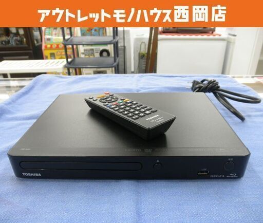 東芝 ブルーレプレイヤー レグザ 2017年製 TOSHIBA REGZA DBP-S600 Blu-ray プレーヤー 札幌 西岡店