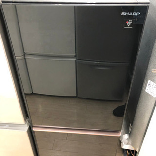 12ヶ月安心保証付】SHARP 2ドア冷蔵庫