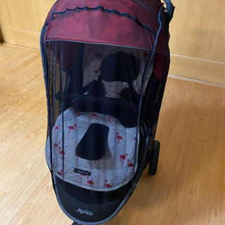 ベビーカー Aprica SMOOVE(赤)