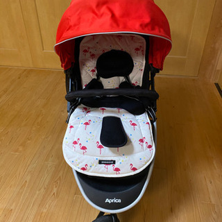 ベビーカー Aprica SMOOVE(赤)