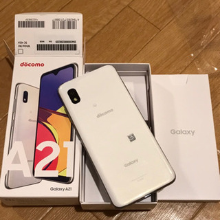 Galaxy A21 未使用品　ドコモ　SIMフリー