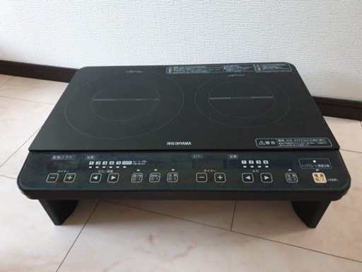 IRIS IH調理器 IHK-W1S-B