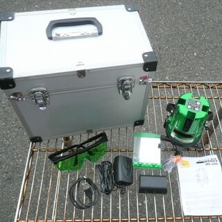 ☆Survey Techno-Science STS SRS-410G グリーンレーザー墨出器 
