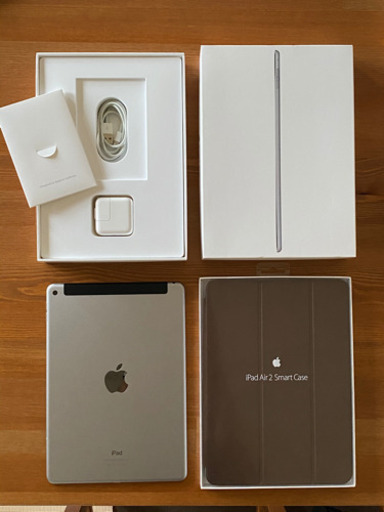 美品】iPad Air2 Wi-Fi+Cellular 128GB純正ケース付 pa-bekasi.go.id