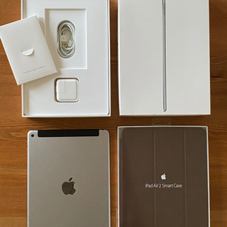 【美品】iPad Air2 Wi-Fi+Cellular 128...