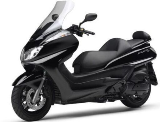 グランドマジェスティ400（400CC、オートマ、中型）黒色（ブラック）