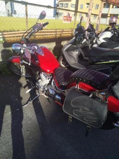 再値下げ 希少 赤色 ドラッグスター400 VH01J