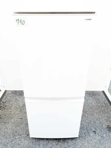✨高年式✨790番 シャープ✨ノンフロン冷凍冷蔵庫✨SJ-D14D-W‼️