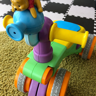 プーさん　バイク　おもちゃ　幼児　三輪車