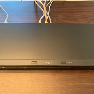 【お値下げ】シャープ　ブルーレイHDD 2018年購入