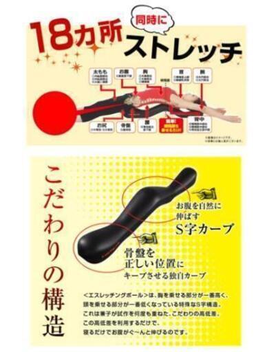 S Retching Pole エスレッチングポール猫背矯正 ストレッチポール Rioja 高島平のフィットネス トレーニングの中古あげます 譲ります ジモティーで不用品の処分