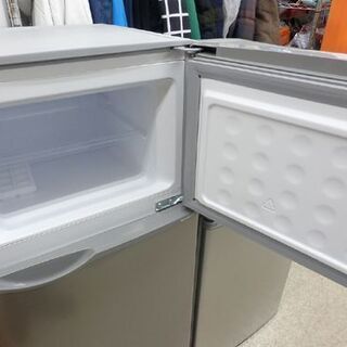 冷蔵庫 2017年製 118L 2ドア 直冷式 右開き 100Lクラス シャープ SHARP