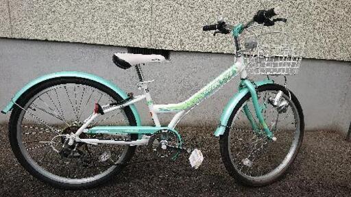 自転車 24インチ SHIMANOペシューグリーンギア付き