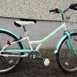 【ネット決済】自転車 24インチ SHIMANOペシューグリーン...