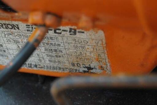 ORION ジェットヒーター HPS-310A 41L 静音型 可搬式温風機 動作確認 ORION ジェットヒーター HPS-310A 41L 静音型 可搬式温風機 動作確認