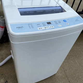 激安‼️AQUA洗濯機6kg 2017年