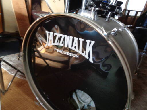 hf □JAZZWALK PERCUSSION ドラムセット 黒 ジャズウォーク □ Amazon