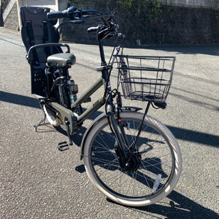 ブリジストン　bikke GRI dd 電動子供乗せ自転車　2020年購入