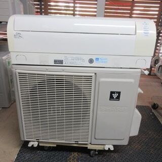 K01535　シャープ　中古エアコン　主に10畳用　冷2.8kw／暖3.6kw