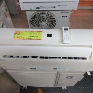 K01535　シャープ　中古エアコン　主に10畳用　冷2.8kw／暖3.6kw