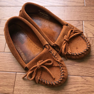 MINNETONKA ミネトンカ モカシンシューズ 24.0cm