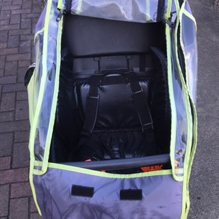 前乗せチャイルドシート付　自転車　メットおまけ