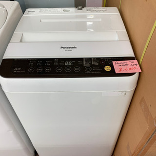 ✨洗濯機揃ってます✨Panasonic 洗濯機 6.0キロ 2016年 ibagim.ci