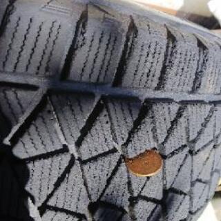 スタッドレスタイヤ 225/60R17 8分山 DM-V2 アルミ付き 18000円