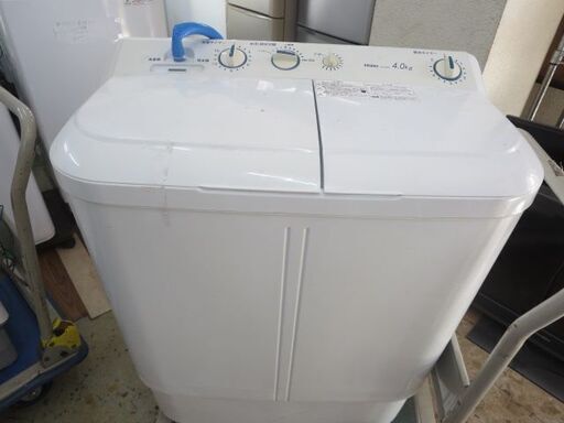 ハイアール2層式洗濯機4キロ　2014年製　JW-W40E