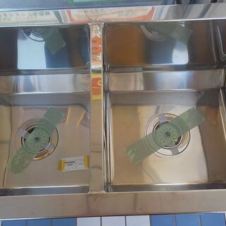 ID:G944247 2槽シンク（新品）