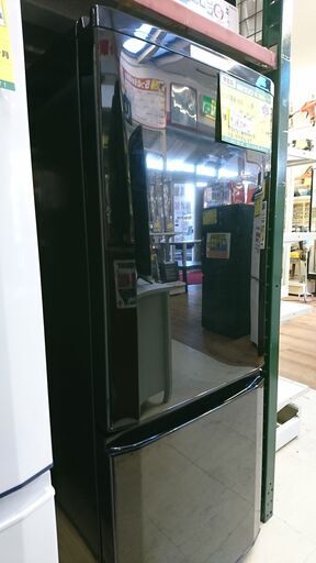 （最終営業日2020.11.29までお持ち帰りで￥16,500→￥13,200）三菱電機　2ドア冷蔵庫146L　MR-P15A-B　 2017年製　高く買取るゾウ中間店