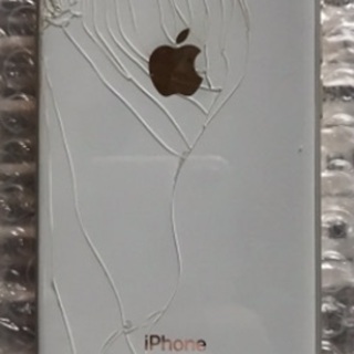 iPhone8 au 64gb 背面ガラス割れ