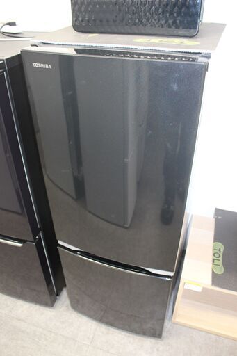 美品 TOSHIBA 東芝 冷蔵庫 GR-P15BS 19年製★特別価格★大田区内配送・設置無料★店頭取引歓迎！