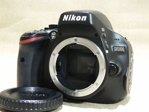 【苫小牧バナナ】ニコン/Nikon デジタル 一眼レフカメラ D5100 ボディ バッテリー付き 動作未確認 現状渡し♪