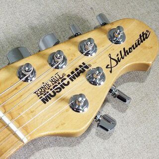 【苫小牧バナナ】MUSIC MAN USA Silhouette HSH \'95 DiMarzio DP151搭載 ミュージックマン シルエット ノントレモロ ブラック