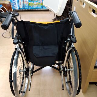 値下げしました！自走介助兼用車椅子/オレンジ×ブラック【管理番号0014】