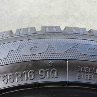 205/55R16　4本組　トーヨーガリット　スタッドレス　リーフ、８６