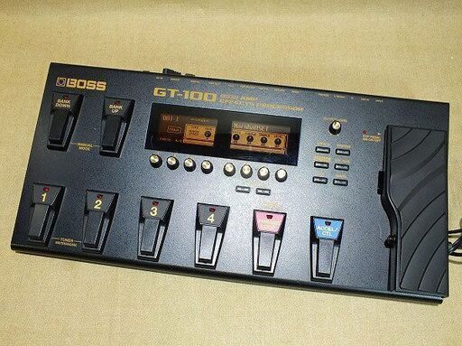 苫小牧バナナ】BOSS/ボス ギター用 マルチエフェクター GT-100 フロア