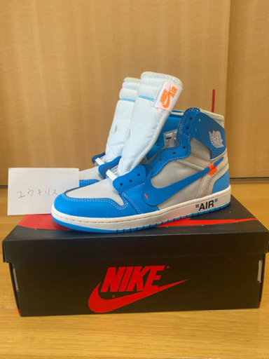NIKE off-white エアジョーダン1  unc