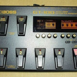 苫小牧バナナ】BOSS/ボス ギター用 マルチエフェクター GT-100 フロア 
